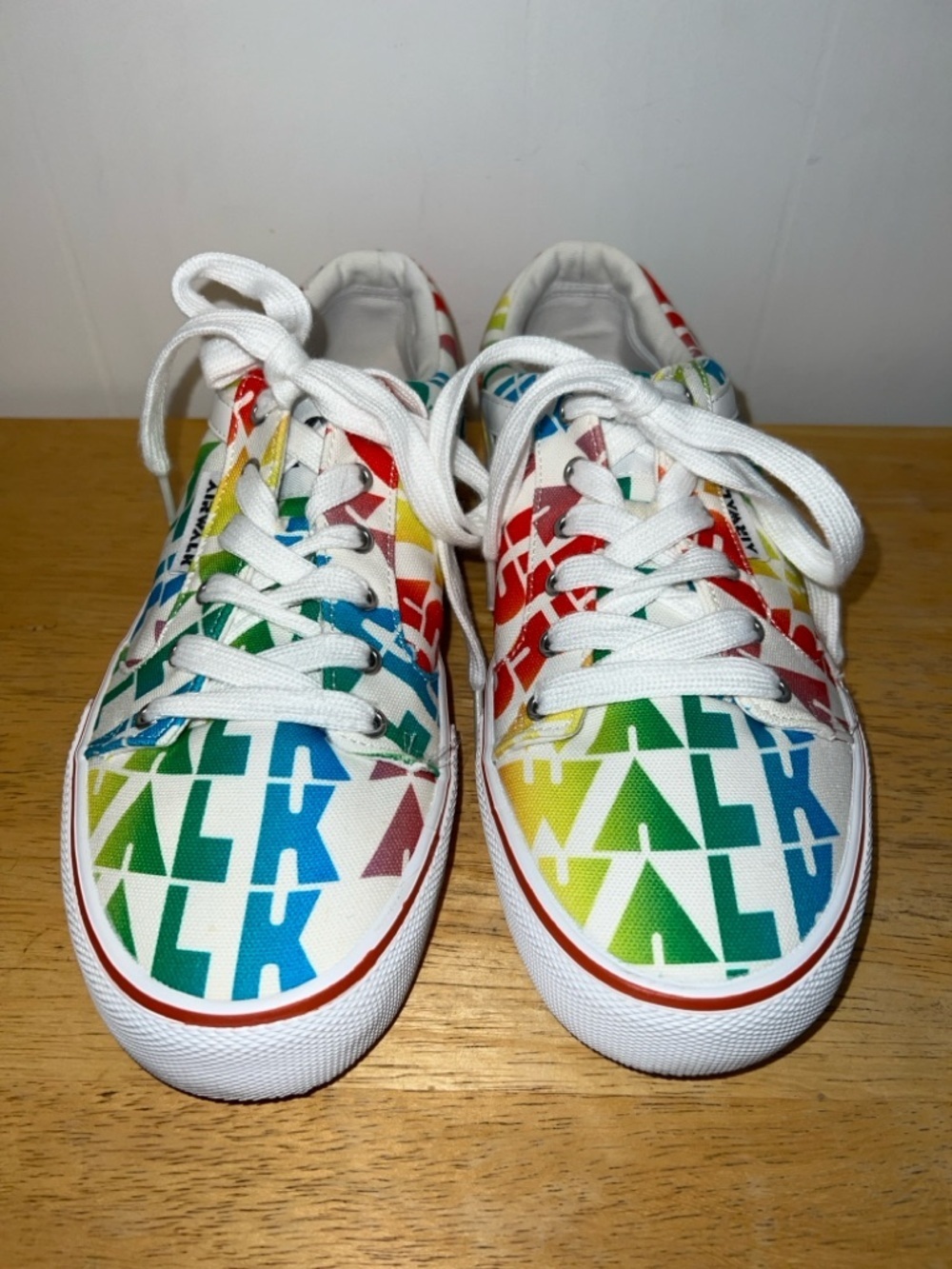 Airwalk Multicolor Graphic Lace-Up Sneakers